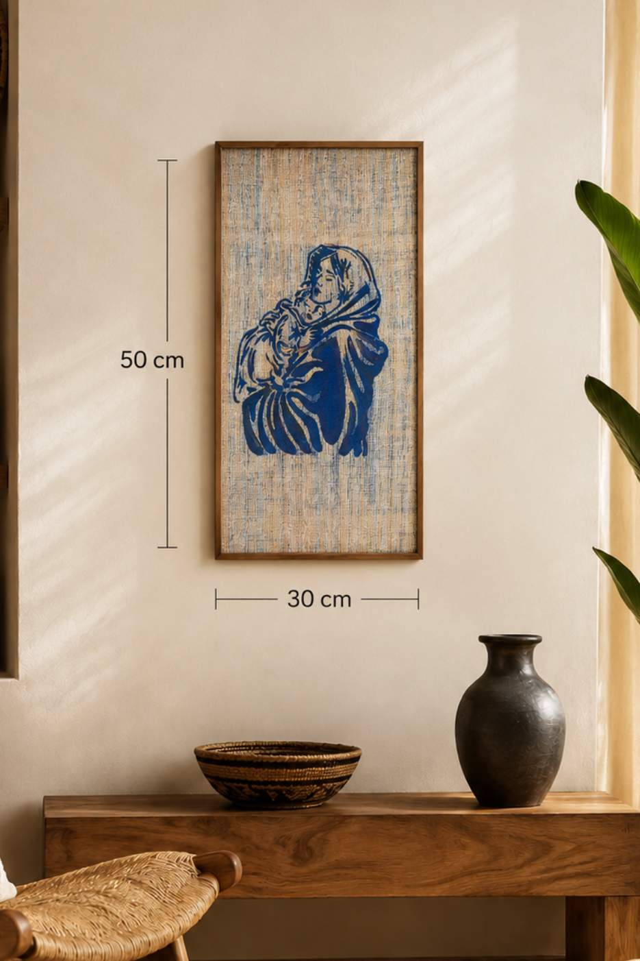 Toile "Tendresse d'une mère"
