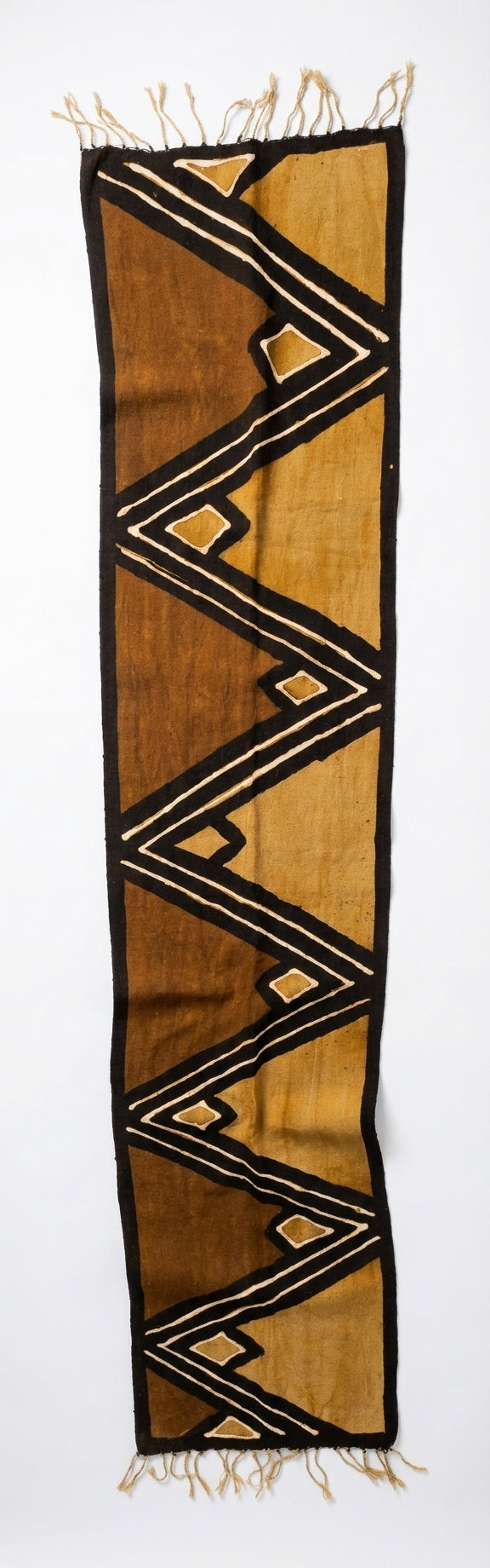 Écharpe bogolan multifonction – 200 × 37 cm