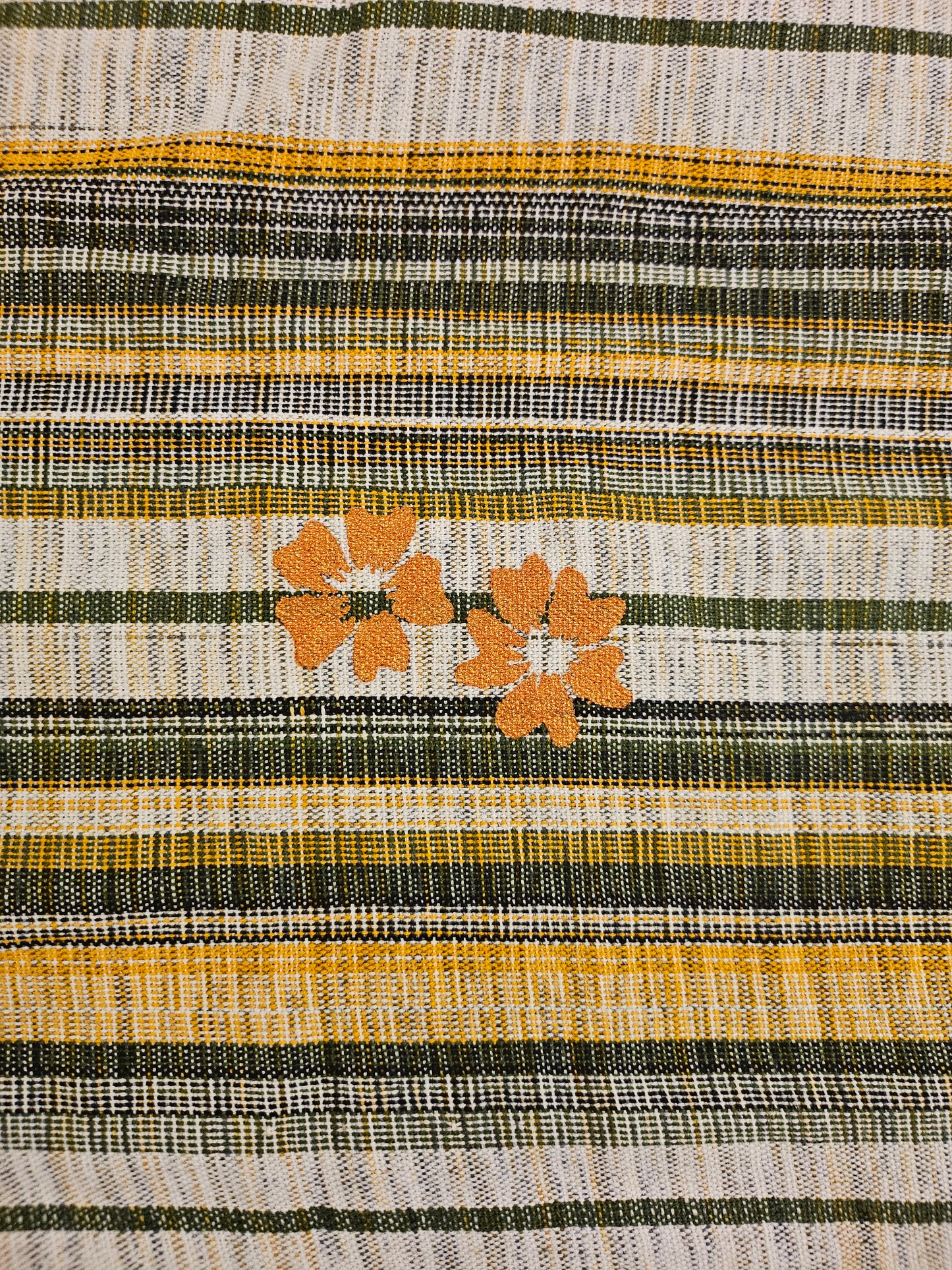 Ensemble robe et écharpe en Faso Dan Fani