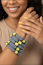 Ensemble de 5 bracelets en lanières tressées – Résilience en lumière ✨