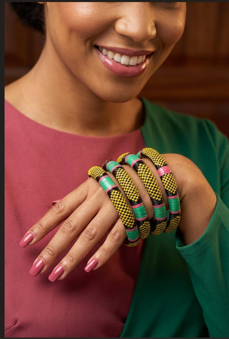 Ensemble de 5 bracelets en lanières tressées – Résilience & élégance ✨