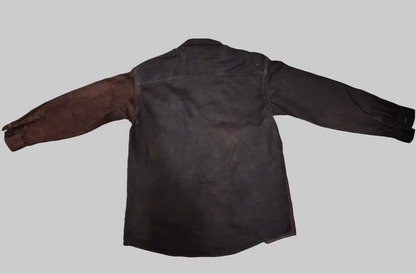 Chemise homme en batik – Pièce unique, confort et caractère