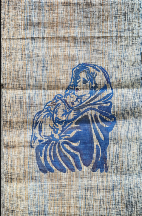 Toile "Tendresse d'une mère"