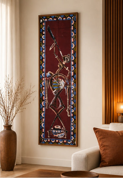 La Danse des Traditions — Tableau batik