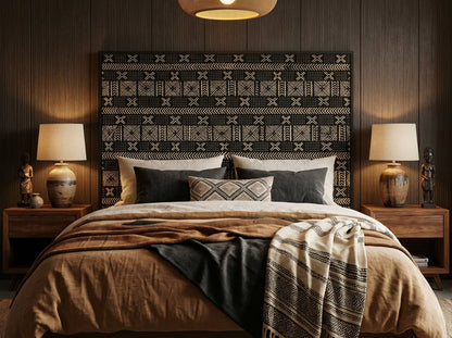 Etoffe bogolan du Mali – Pièce d’exception, art vivant