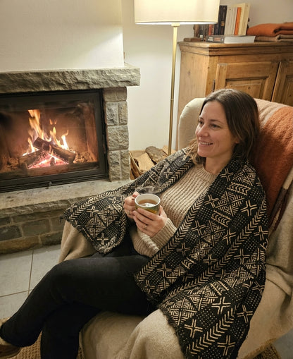 Etoffe bogolan du Mali – Pièce d’exception, art vivant