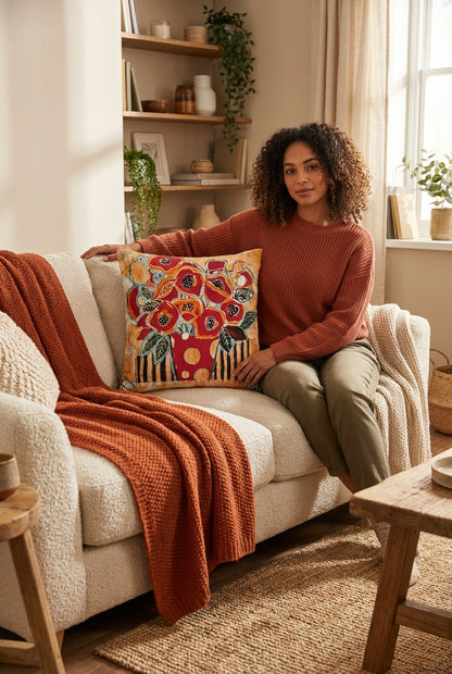 Housse en batik : Le cadeau qui dit je t’aime autrement