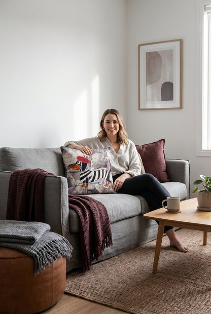 Housse en batik : Un cadeau qui fait sourire… et qui a du cœur 💘