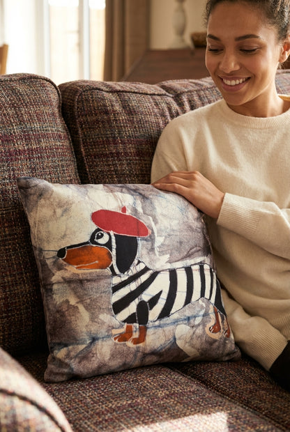 Housse en batik : Un cadeau qui fait sourire… et qui a du cœur 💘
