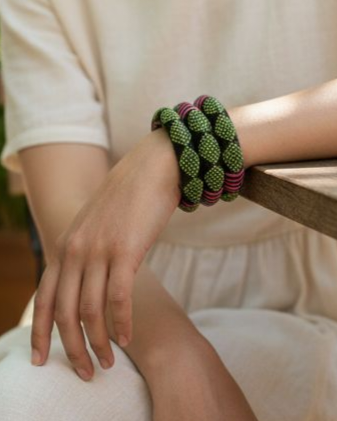 Les bracelets d'Awa : vert