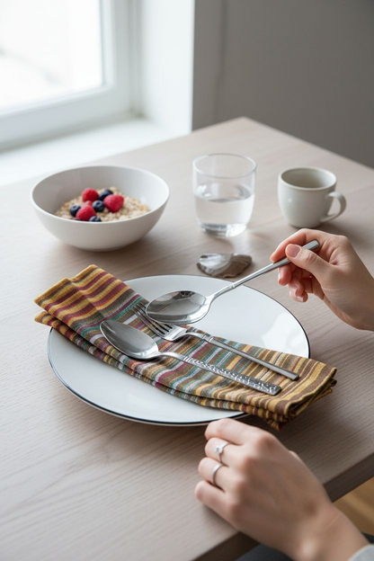 Parure de table en Faso Dan Fani