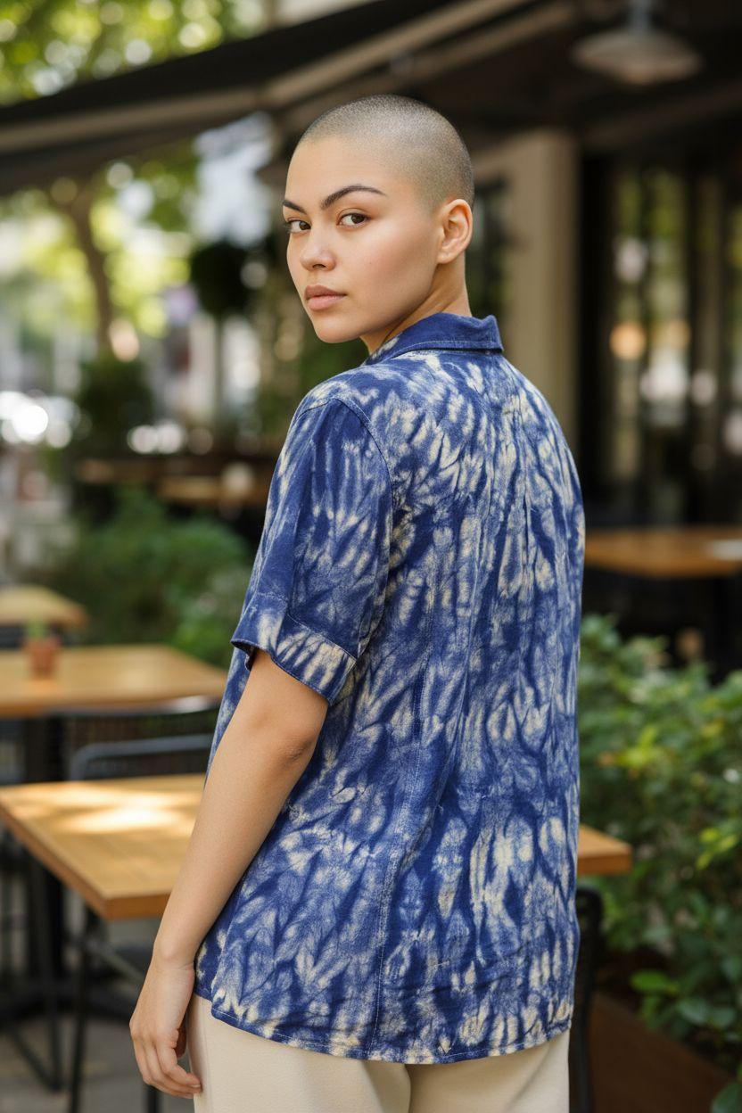 Saharienne bleue en Koko Donda