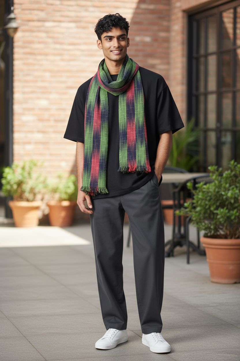 Ensemble chemin de table et serviettes en Faso Dan Fani