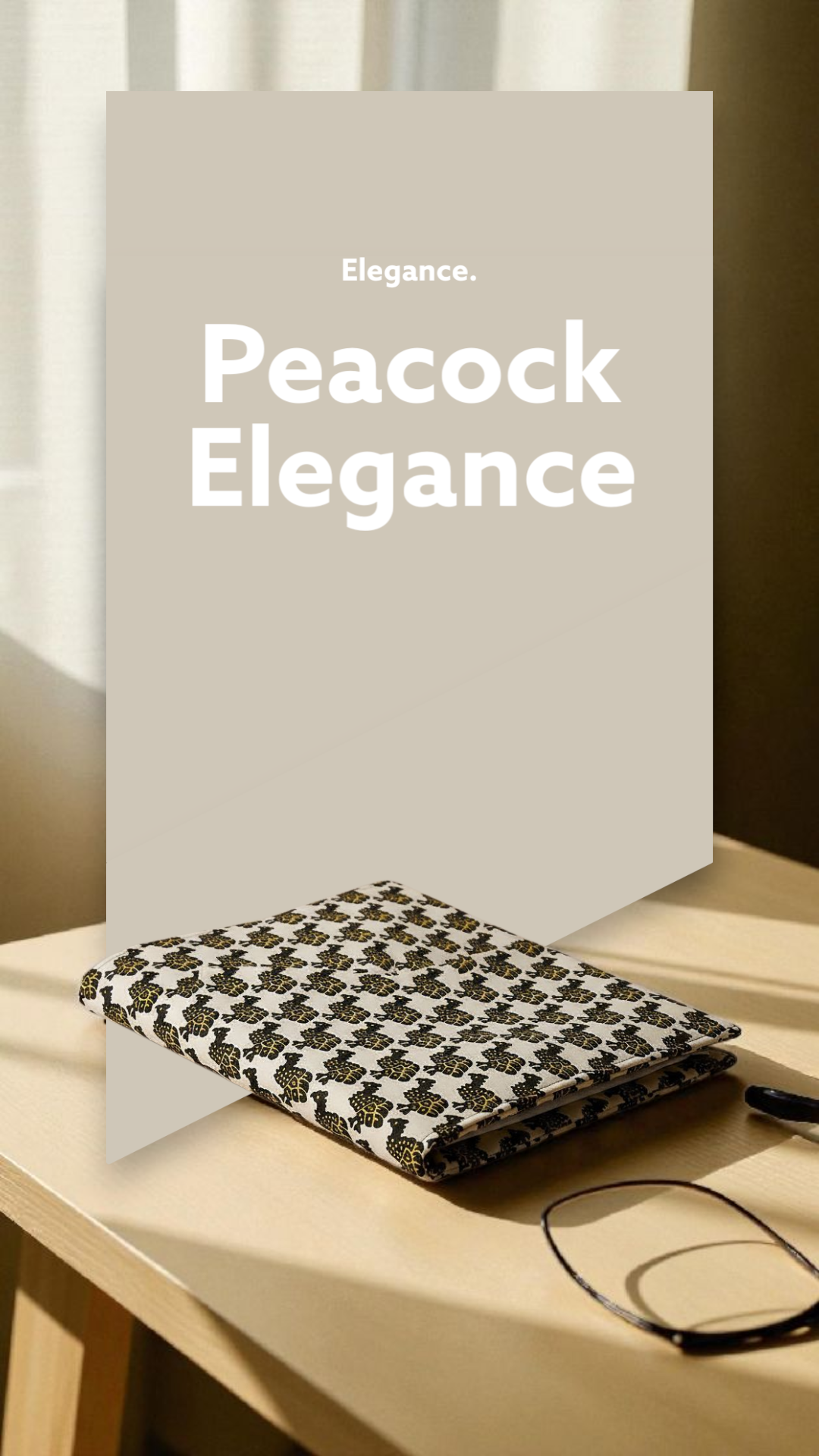 Protège-cahier en wax "Pintades d'Afrique "