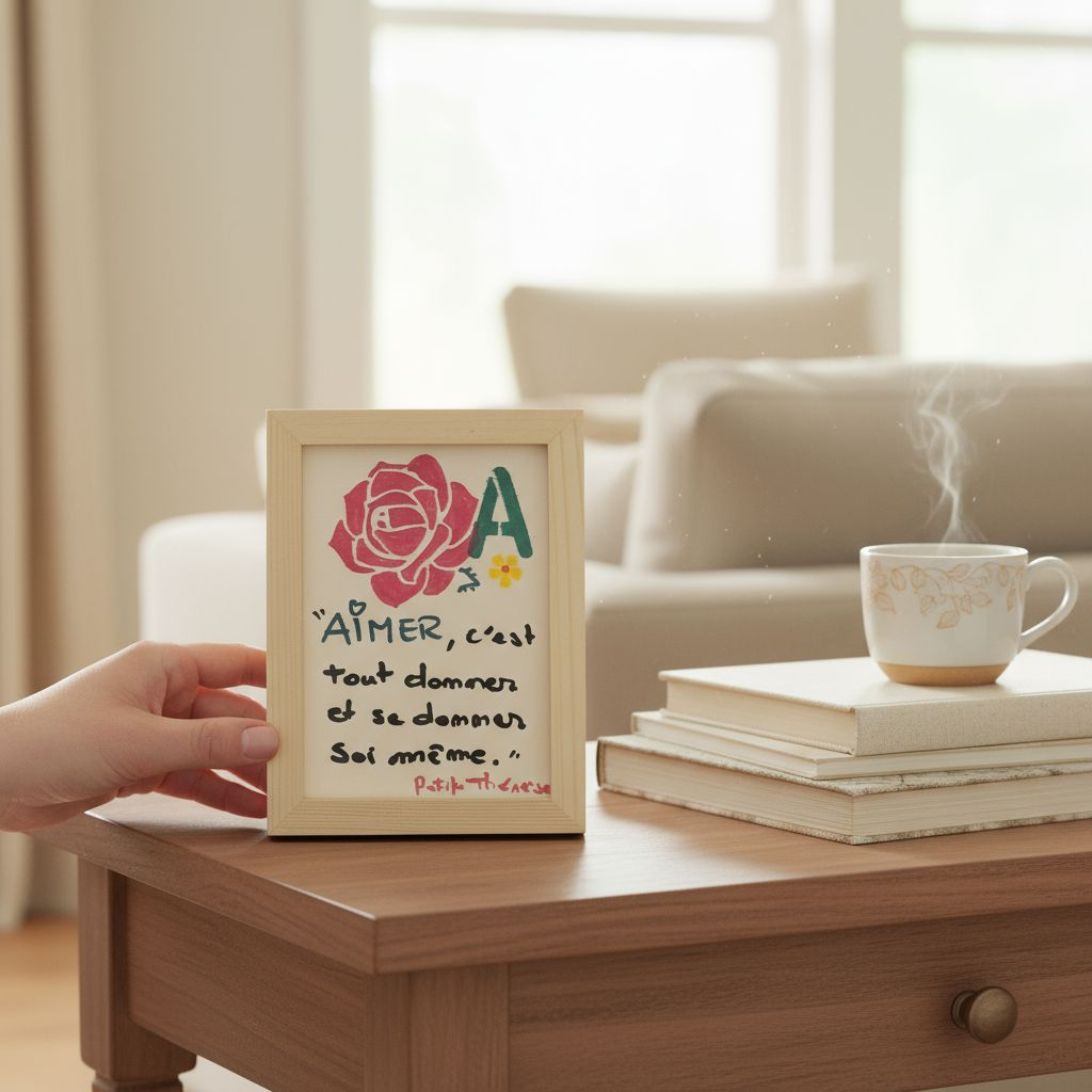 Lot 4 Tableaux "Paroles de sagesse "