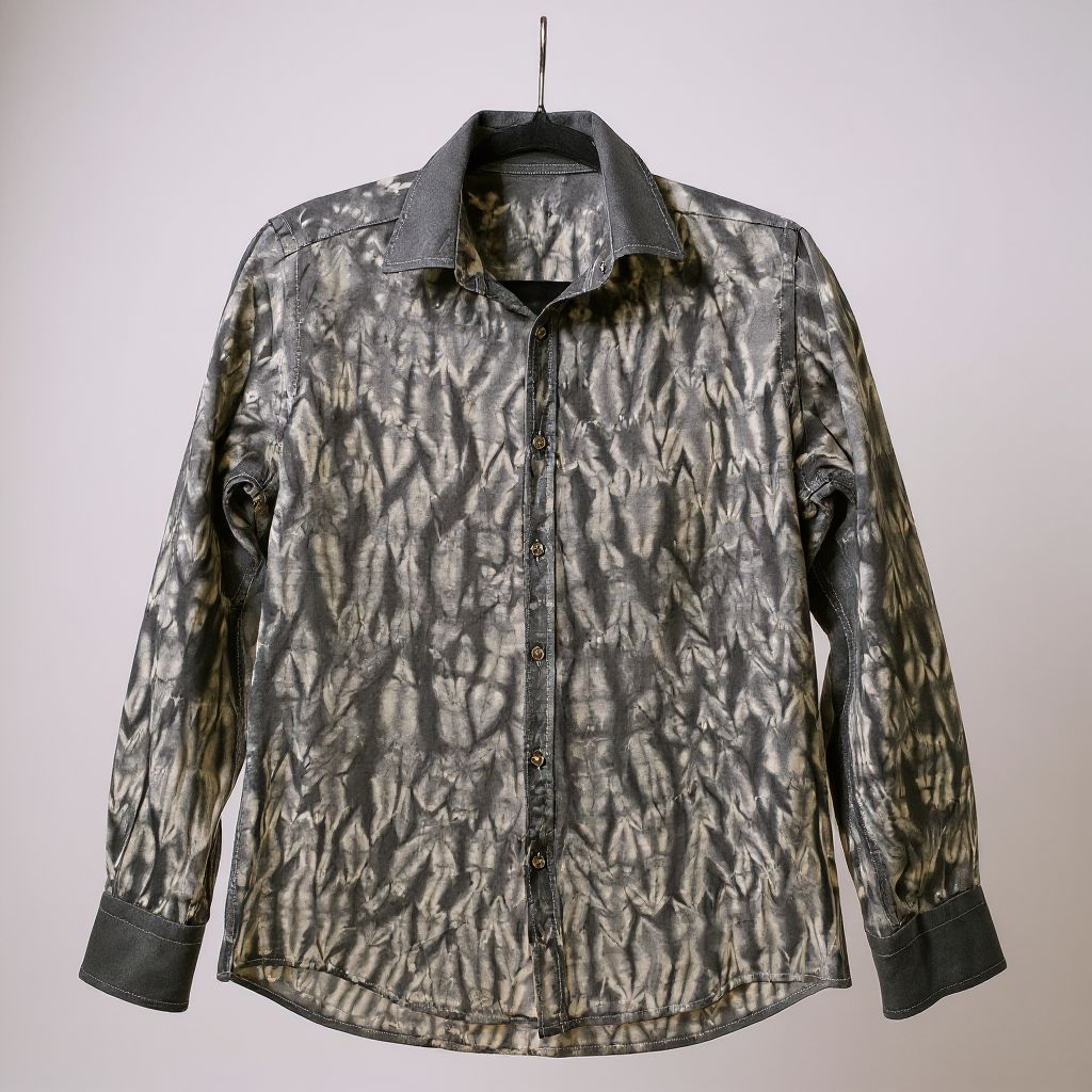 Chemise stylée teint en Koko Donda