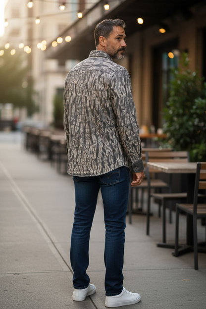 Chemise stylée teint en Koko Donda