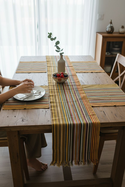 Parure de table en Faso Dan Fani