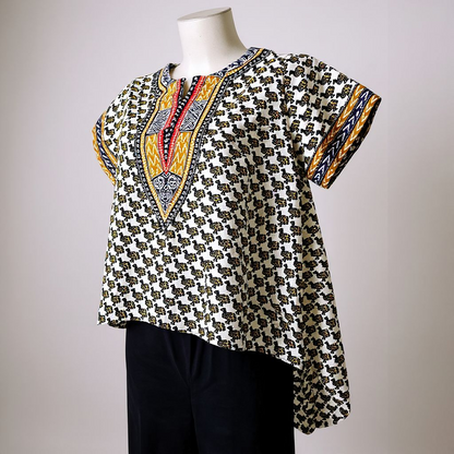 Tunique ample en wax