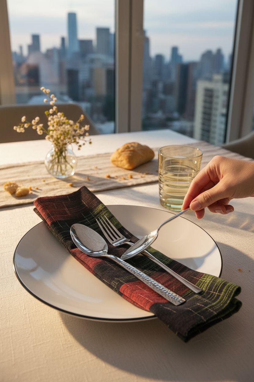 Ensemble chemin de table et serviettes en Faso Dan Fani