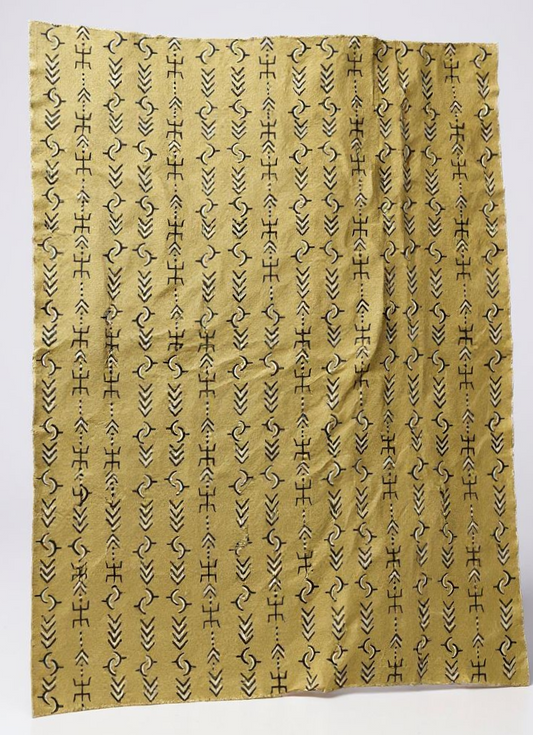 Étoffe en bogolan "Récits d'Afrique"